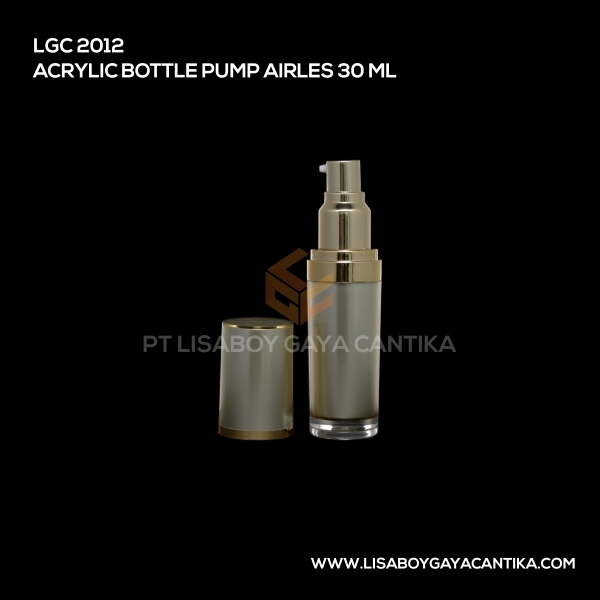 2012 Acrylic Bottle Pump Airless 30 Ml
