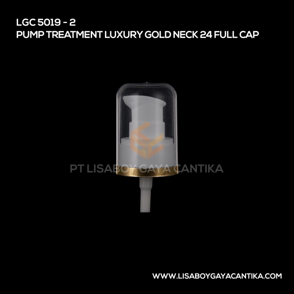 5019-2 Pump Treatment Luxury Silver Neck 24 Full Cap
