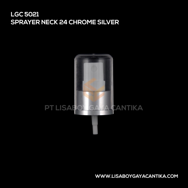 5021 Sprayer Neck 24 Chrome Silver
