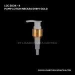 5034-4 Pump Lotion Neck 24 Shiny Gold