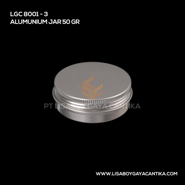 8001-3 Alumunium Jar 50 Gr