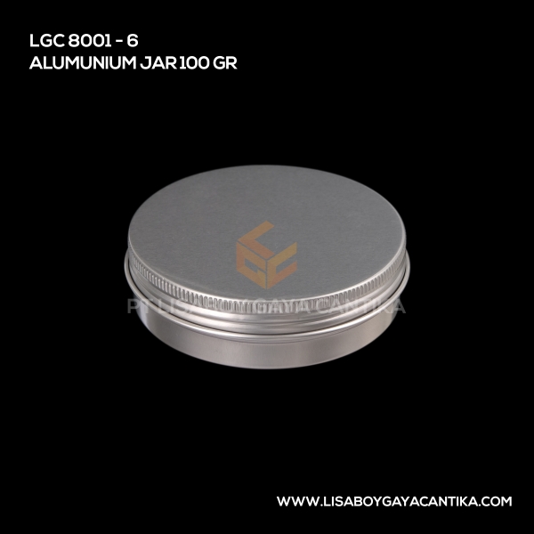 8001-6 Alumunium Jar 100 Gr
