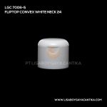 7006-5 Fliptop Convex White Neck 24
